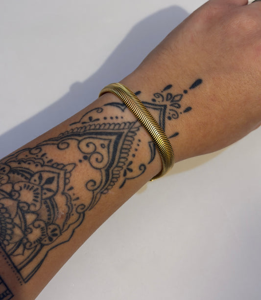 Bracciale Snake Big Gold