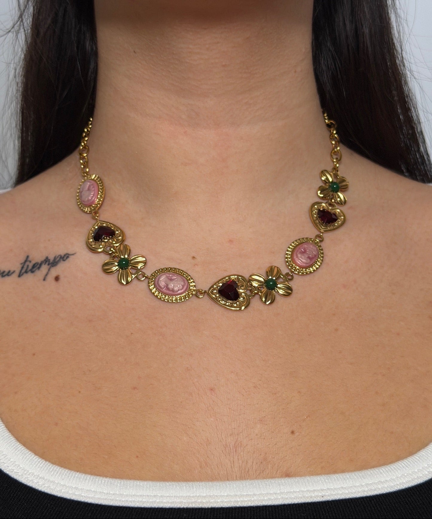 Collana Vintage Heart