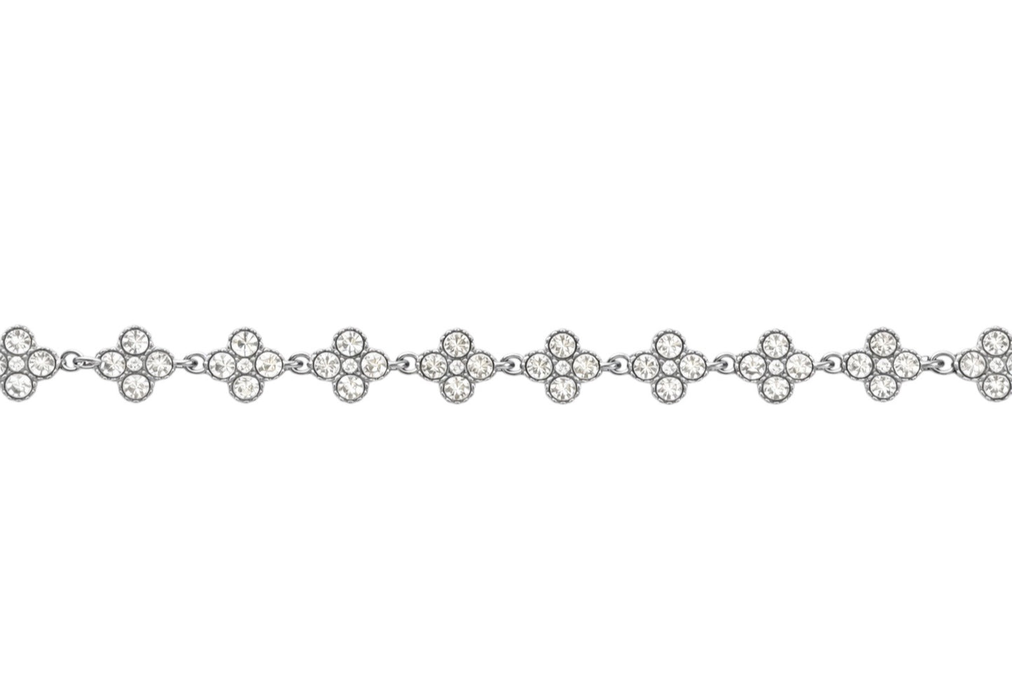 Collana Flora Silver