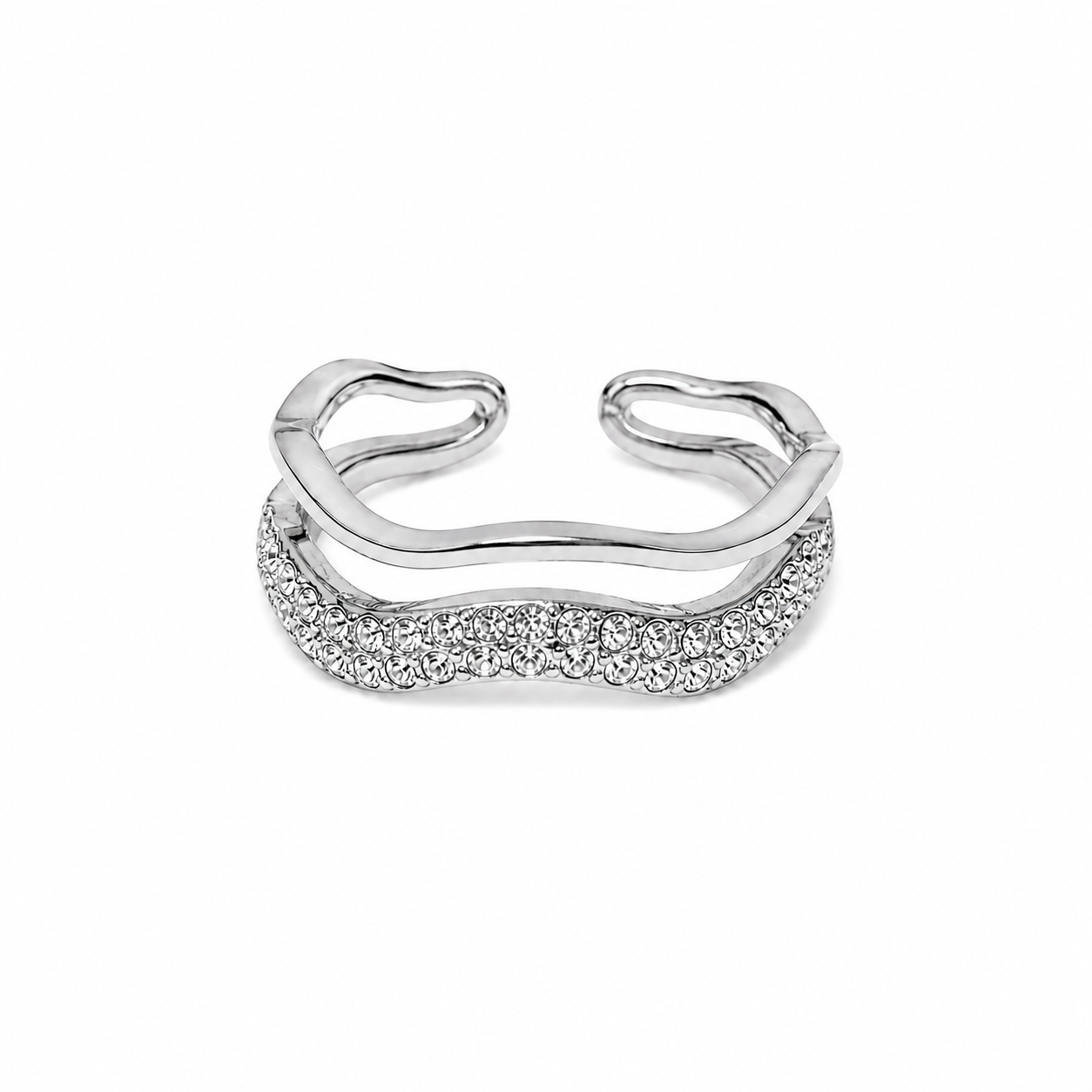Anello Onda Shine