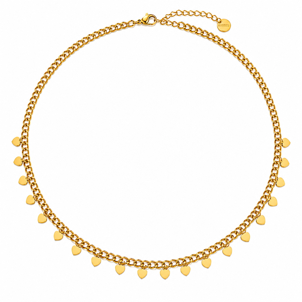 Collana Cuoricini