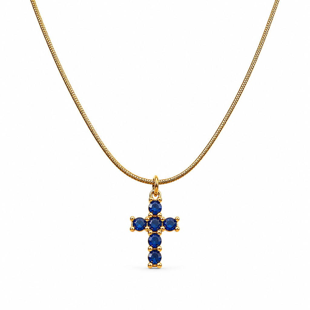 Collana Croce Shine