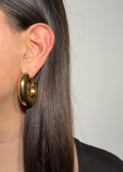 Orecchini Curve Bombati