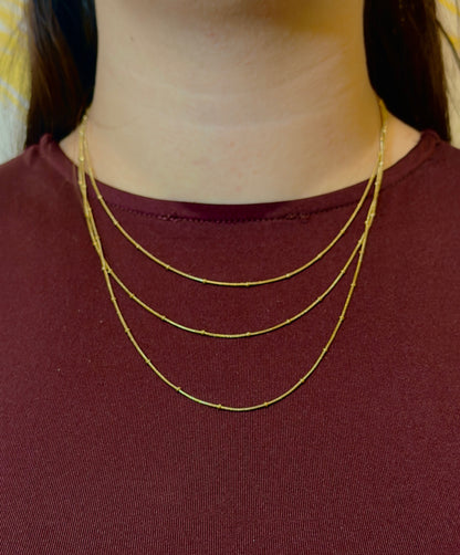 Collana Tre Fili