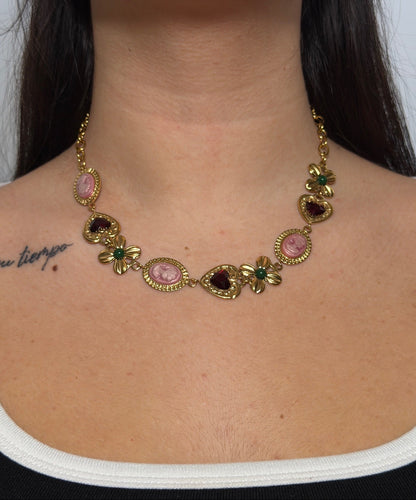 Collana Vintage Heart