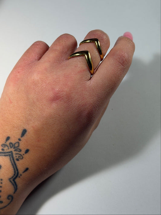 Anello Doppia Freccia