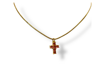 Collana Croce Shine