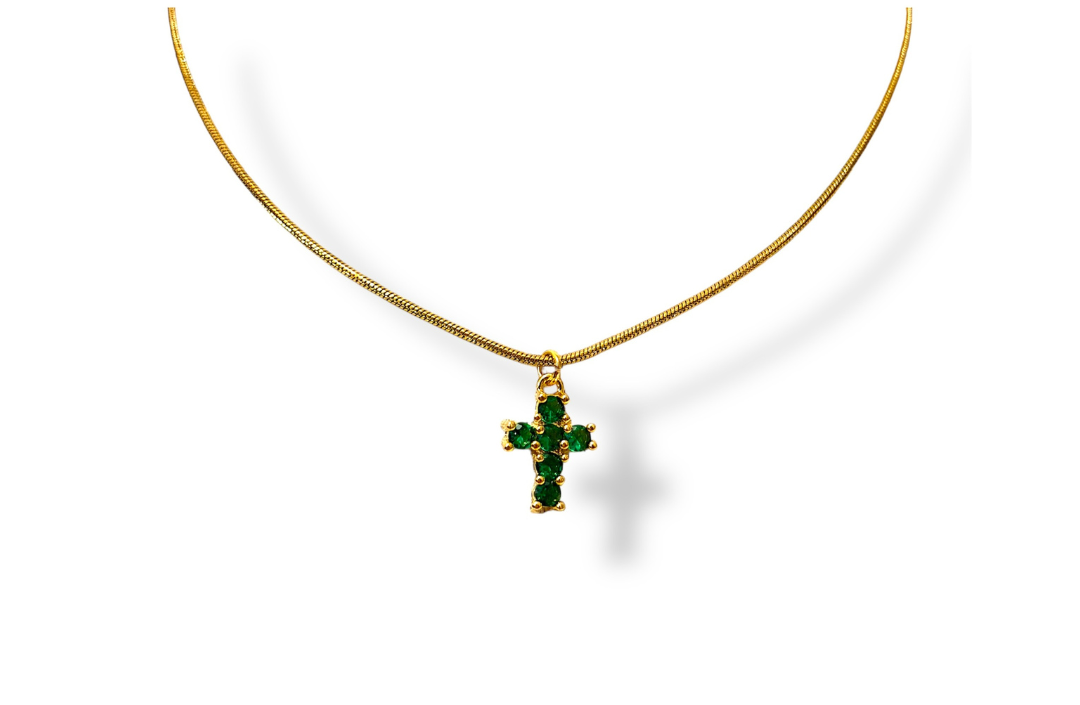 Collana Croce Shine