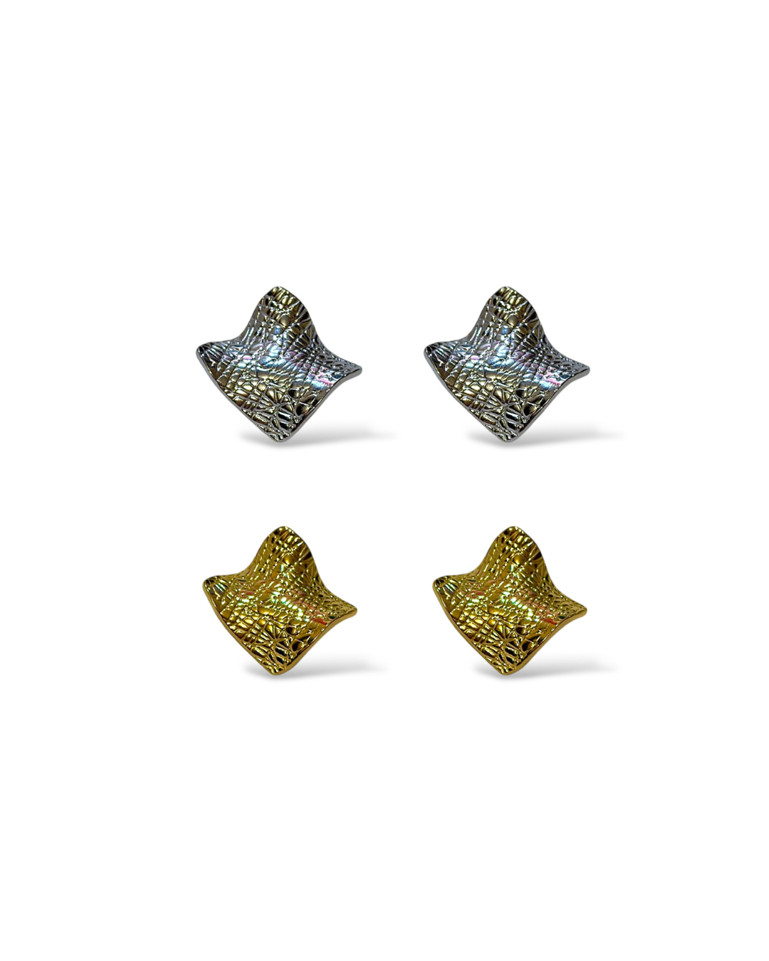 Orecchini Wild Quadrati