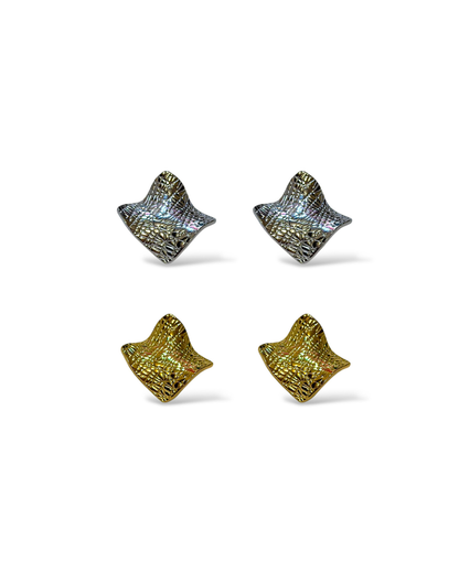 Orecchini Wild Quadrati