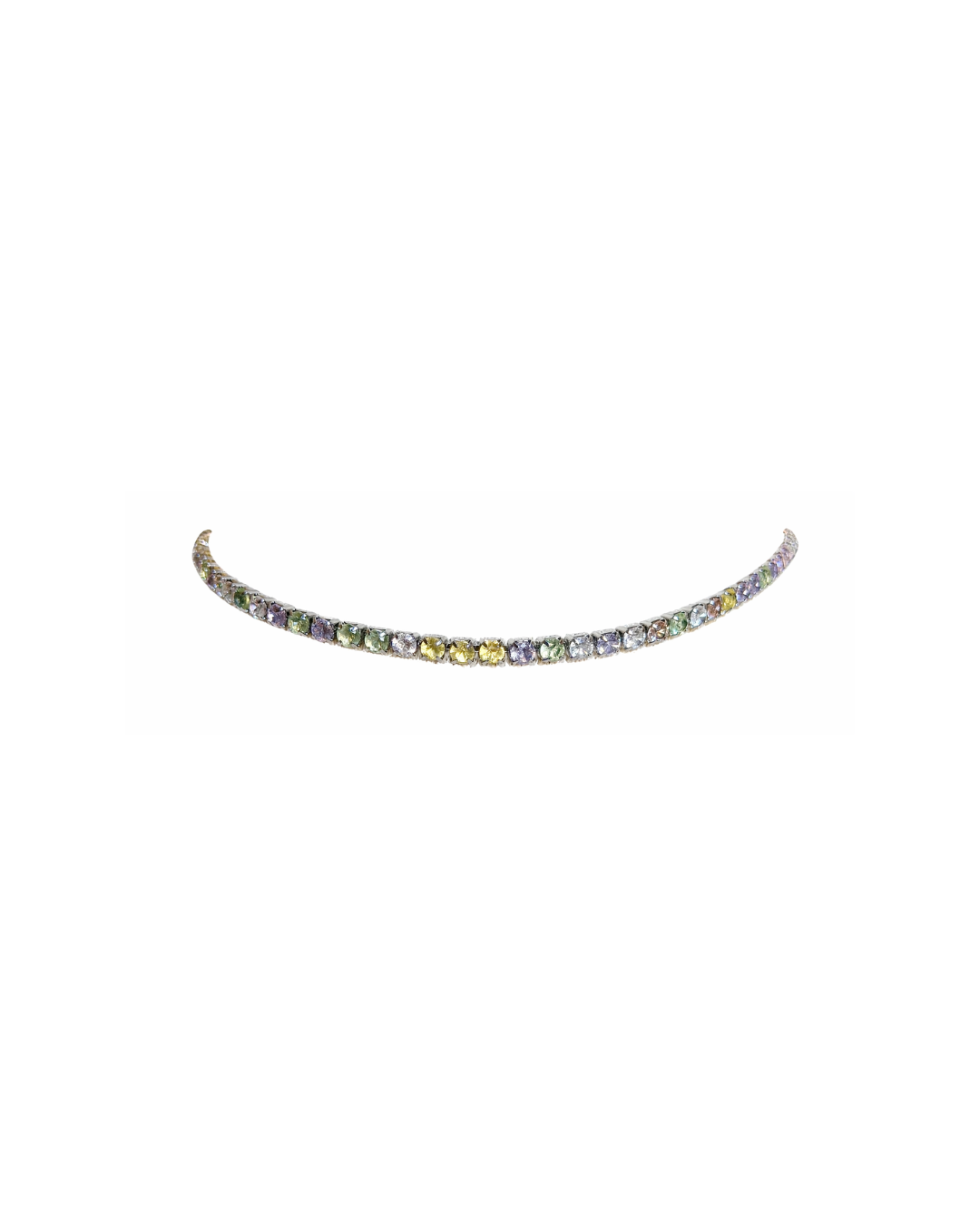 Choker Pastel Silver