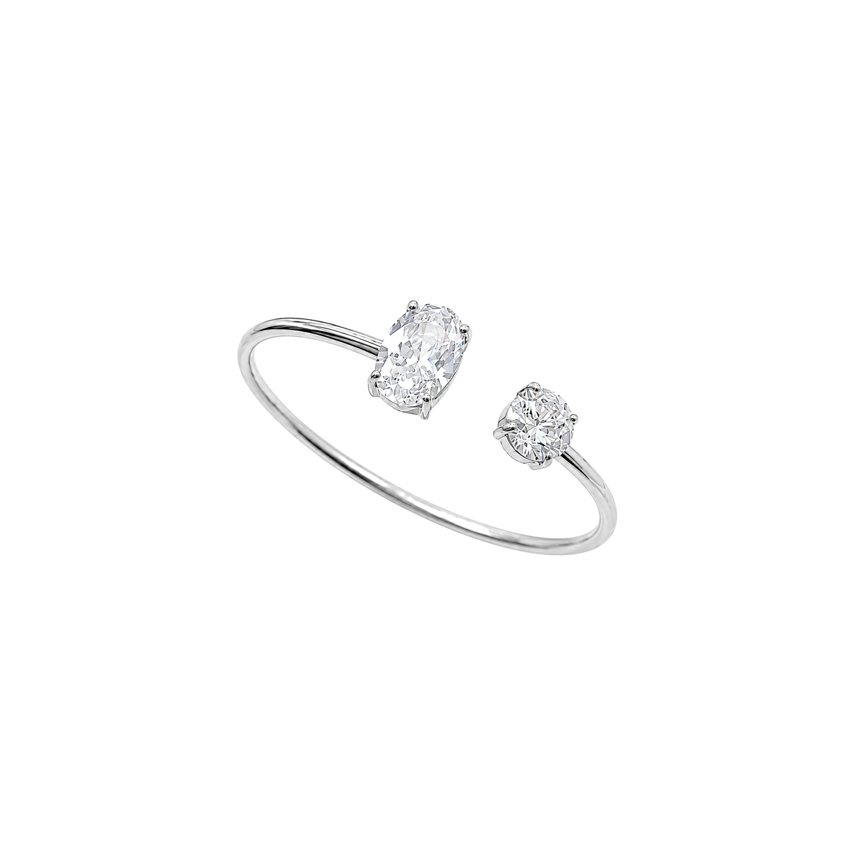 Bracciale Diamond Rigido