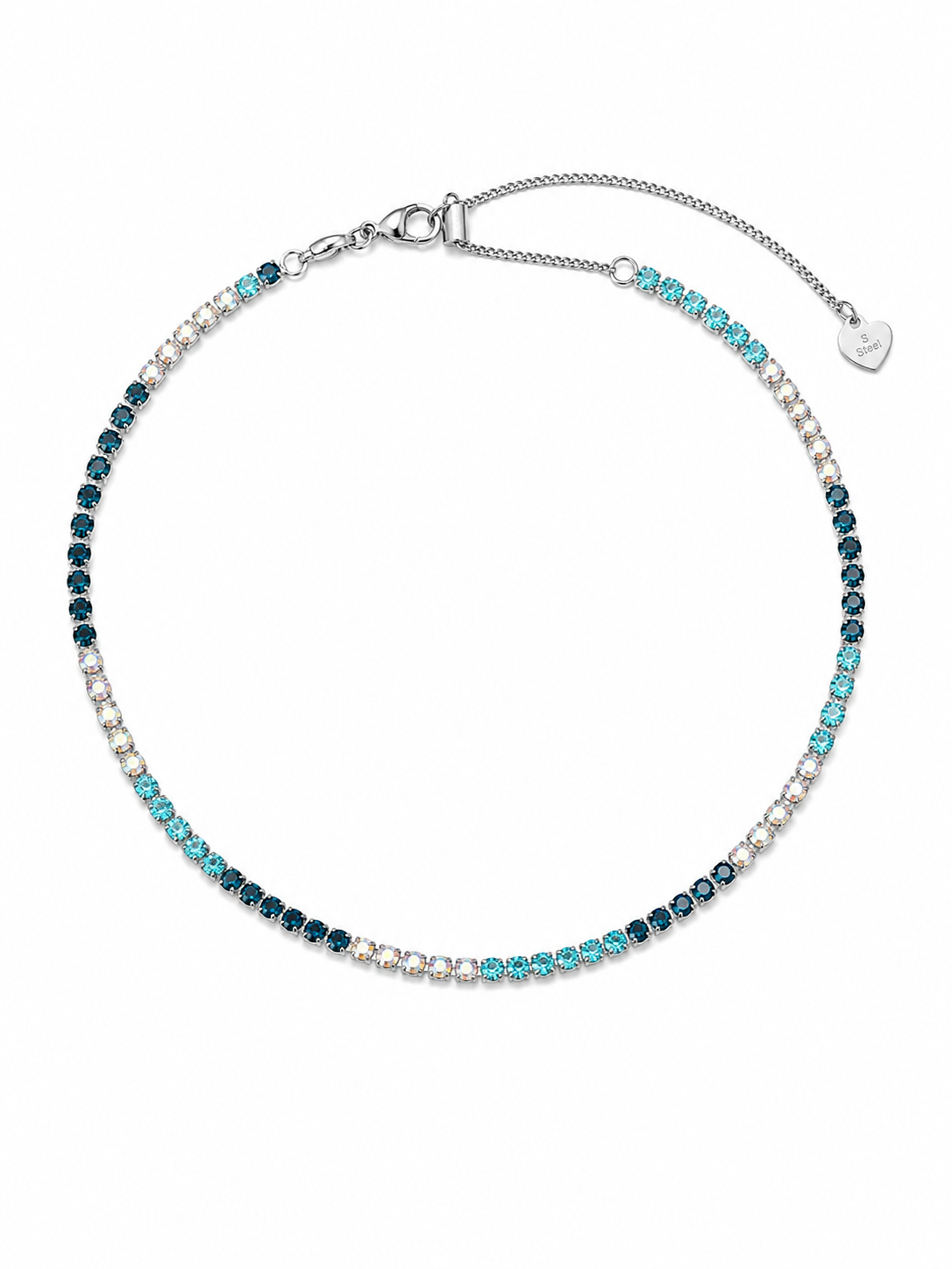 Choker Brilla Silver